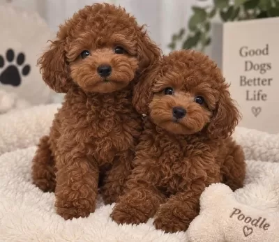 Anatomi Harikasi Poodle Bebekler