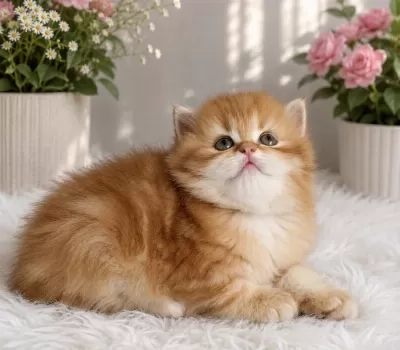 British Longhair Erkek Golden Yavru